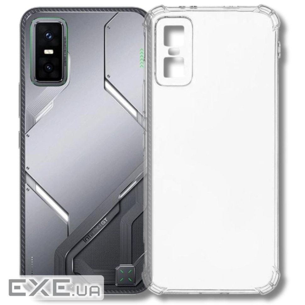 Чохол до мобільного телефона BeCover Anti-Shock Infinix GT 30 Pro (X6873) Clear (714697)