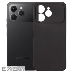 Чохол до мобільного телефона BeCover Tecno Spark 40 4G (KM5) Black (715061)