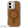 Чохол до мобільного телефона BeCover FIBRA Star Shine MagSafe Apple iPhone 17 Desert Gold (715412)