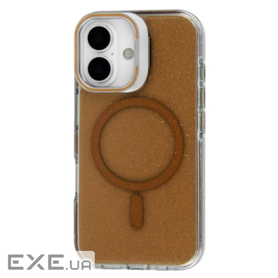Чохол до мобільного телефона BeCover FIBRA Star Shine MagSafe Apple iPhone 17 Desert Gold (715412)