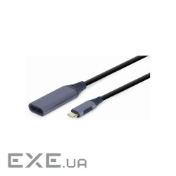Перехідник USB-C to DisplayPort, 4К 60Hz Cablexpert (A-USB3C-DPF-01)