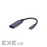 Перехідник USB-C to DisplayPort, 4К 60Hz Cablexpert (A-USB3C-DPF-01)