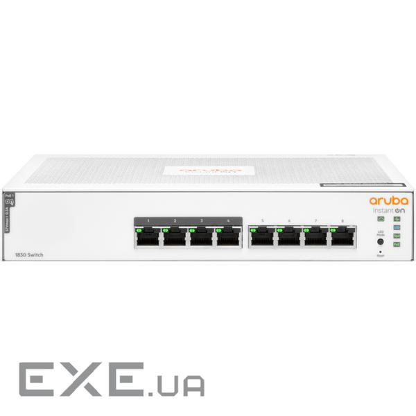 Комутатори Aruba Instant On 1830 8G 4p CL4 PoE 65W Switch HPE JL811A