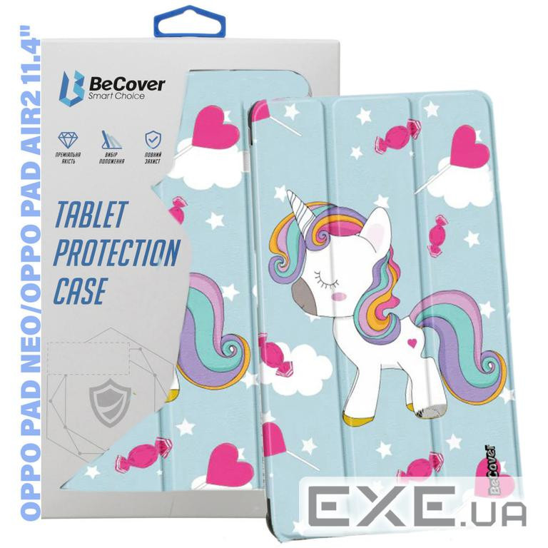 Чохол для планшета BeCover Smart Case Oppo Pad Neo (OPD2302)/ Oppo Pad Air2 11.4" Unicorn (710987)