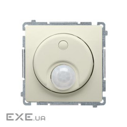 Bыключатель Basic с датчиком движения, с реле 8(2)А 230В, бежевый (BMCR10P.01/12)