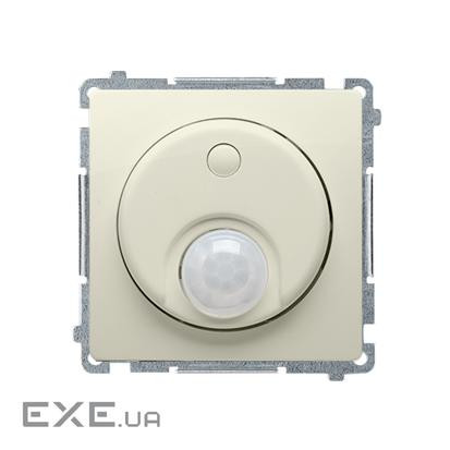 Bыключатель Basic с датчиком движения, с реле 8(2)А 230В, бежевый (BMCR10P.01/12)