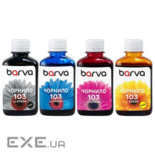 Чорнило Barva Epson 103, 4х180 мл (E103-180-MP)
