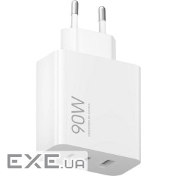 Зарядний пристрій XIAOMI 90W HyperCharge Power Adapter White (BHR087MEU)