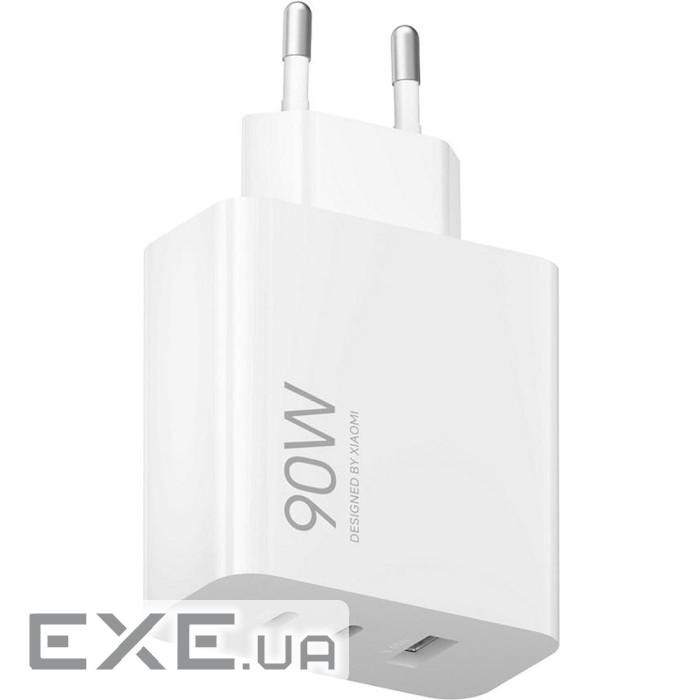 Зарядний пристрій XIAOMI 90W HyperCharge Power Adapter White (BHR087MEU)