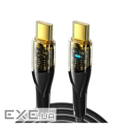 Дата кабель USB-C to USB-C 1.0m 100W black Essager (EXCTT1-XJ01-P)