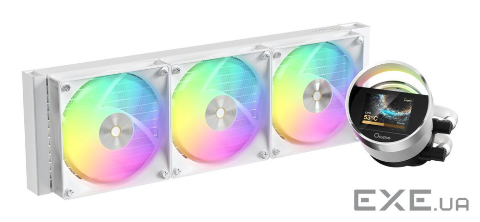 Система рідинного охолодження для комп"ютерного процесора SIGMA L36 WH AR (SIGMA-L36-WH3AAWWN00X-GL)