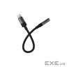 Перехідник USB-C to 3.5mm F 0.15m DAC audio black Acefast (6974316285281)