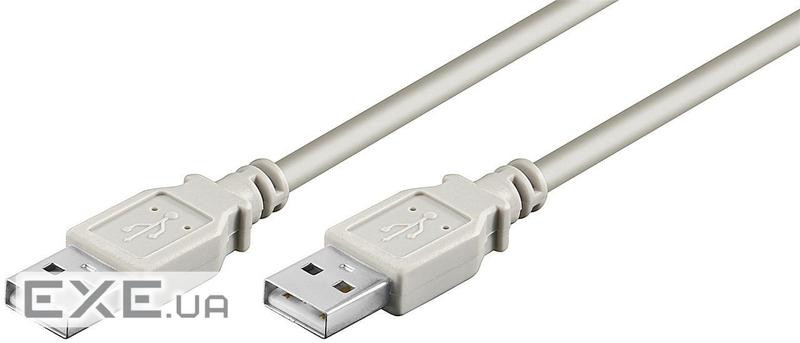 Кабель Goobay USB2.0 A M/M 1.8m, AWG28 2xShielded D=4.0mm Cu (75.09.3375-1)