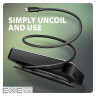 Хаб концентратор AXAGON HMC-UFO USB-C 10Гбіт/с UFO 9in1 hub, Сірий