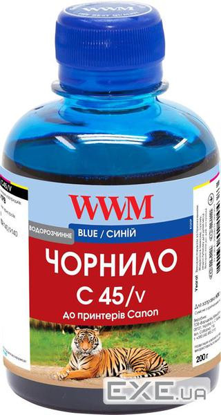 Чорнило WWM Canon CLI-481PB 200г Blue (C45/V)