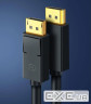Кабель мультимедійний DisplayPort M to DisplayPort M 1.5m DP102 black Ugreen (10245) (UGR-10245)