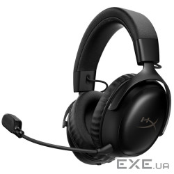 Навушники HyperX Cloud III S Wireless/USB-A/USB-C Black (A59YZAA)