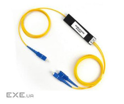 Оптичний подільнік Optolink PLC 1x2-SC / APC-0,9 мм (PLC (ABS) 1x2-SC/АPC-3,0 мм-1,0 м (G.657A))