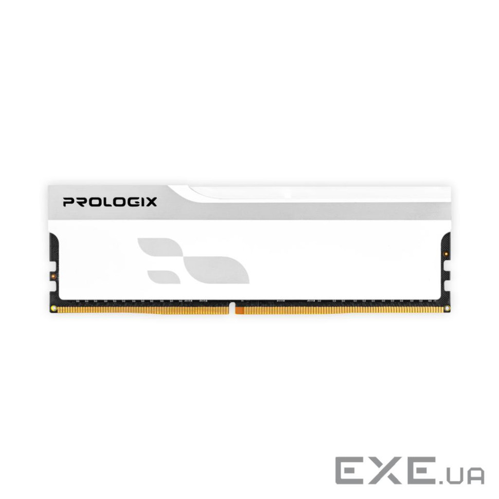 Модуль памяти DDR5 16GB/5600 Prologix Onyx White (PRO16GB5600YW5)