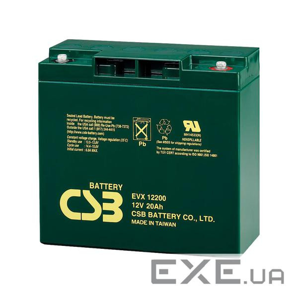 Батарея до ДБЖ CSB EVX12200 12В 20 Ач