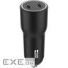 Зарядний пристрій Gembird 2xUSB-C (PD 20W) black (TA-UC-C2PD40-CAR-01)
