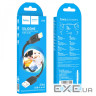 Кабель HOCO X90 Cool Silicone USB-A to Lightning 1м Black (6931474788405)