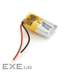 Літій-полімерний акумулятор 5,5*10*15mm (Li-ion 3.7В 55мА&middot,год) (551015) ) (551015)