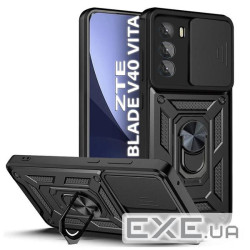 Чохол до мобільного телефона BeCover Military ZTE Blade V40 Vita Black (710697)