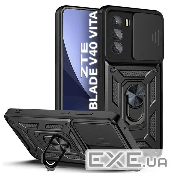 Чохол до мобільного телефона BeCover Military ZTE Blade V40 Vita Black (710697)