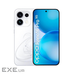 Мобільний телефон Oppo Reno16 Pro 5G 12/512GB Pop White (OFCPH2863_WHITE)