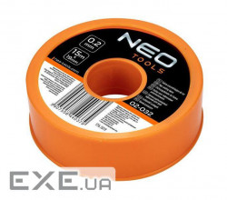 Стрічка ущільнювальна Neo Tools (фумка) 15м х 19мм х 0.2мм (02-032) (02-032)
