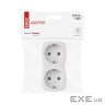 Фільтр живлення Emos (P00252N) із заземленням, 2 розетки White