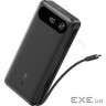 зовн. акум. ANKER PowerCore - 20000 mAh 87W PD Built-In USB-C Cable (Чорний) (A1383H11)