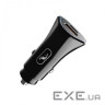 Автомобільний зарядний пристрій SkyDolphin SZ16 PD+QC3.0 (2USB, 3.1A) Black (SDAZP-000090)