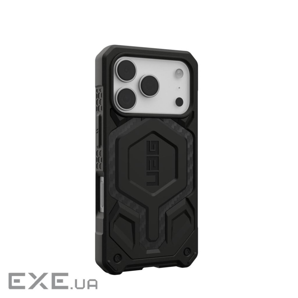 Чохол UAG для iPhone 17 Pro, Monarch Pro MagSafe, Carbon Fiber (114513114242)