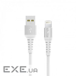 Кабель SkyDolphin S05L TPE Frost Line USB - Lightning (M/M), 1 м , White (USB-000548)