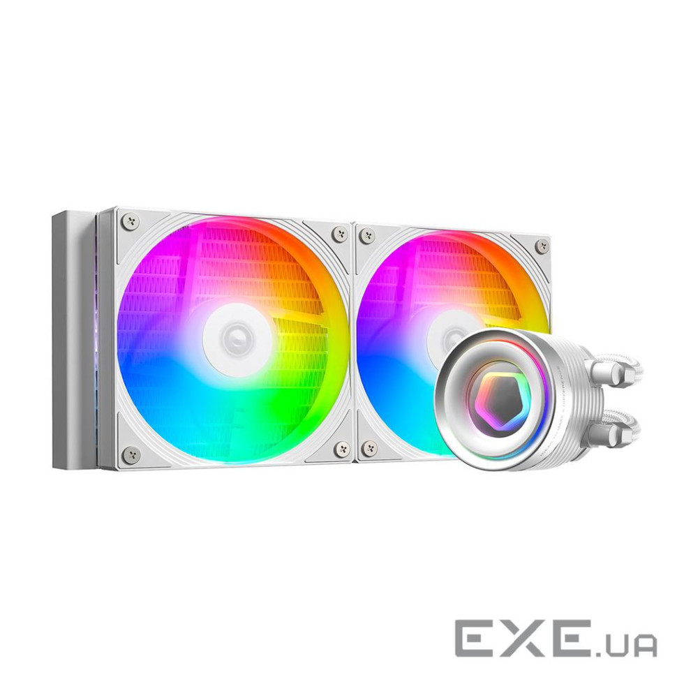 Система водяного охолодження ID-Cooling FX240 INF White, Intel: 1851/1700/1200/1151/1150/1155/1156, A