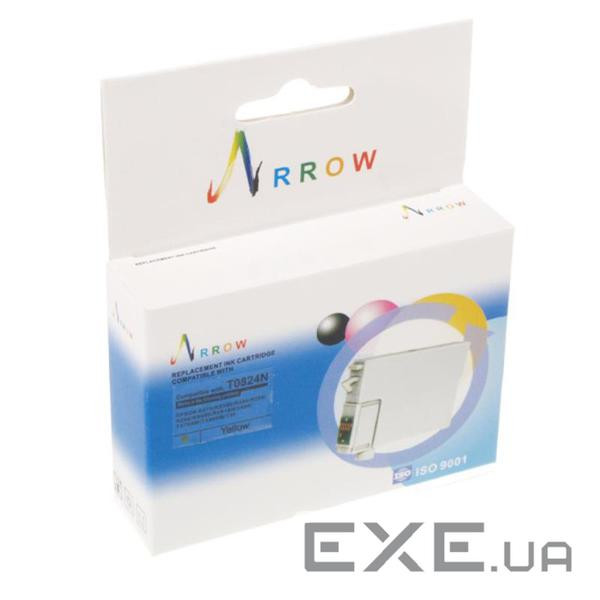 Картридж Arrow Epson StPh R270/T50/TX650 Yellow (T0824N)