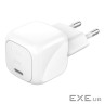Зарядний пристрій Belkin USB-C PD30W PPS white (WCA008KQWH)