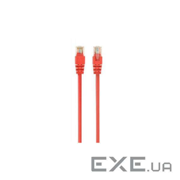 Патч корд PP6U-5M / R, UTP, категорія. 6, литий, 50u "штекер із засувкою, 5 м, червоний (PP6U-5M/R)