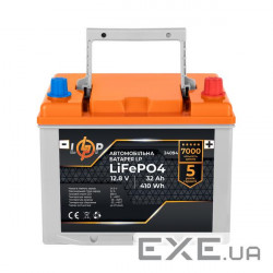 Автомобільний літієвий акумулятор LP LiFePO4 12V - 32 Ah (+ праворуч ) (24094)
