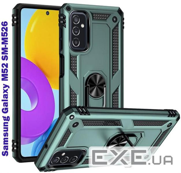 Чохол до мобільного телефона BeCover Samsung Galaxy M52 SM-M526 Dark Green (707119)
