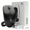 Миша Logitech B-100 Optical Mouse black (910-003357)