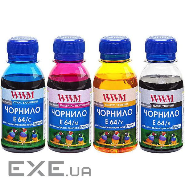 Чорнило WWM EPSON L110/L210/L355 B/C/M/Y (E64SET4-2)