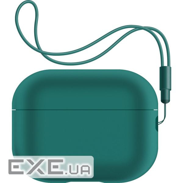 Чохол для навушників Armorstandart Silicone Case with straps для Apple Airpods Pro 2 Dark (ARM68612)