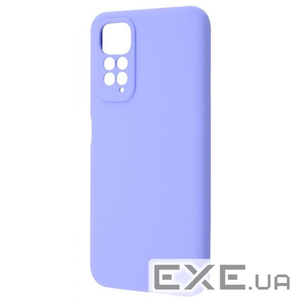 Чохол WAVE Full Silicone Cover Xiaomi Redmi Note 11 4G/Redmi Note 11S light pur (36765 light purple)