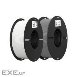 Пластик для 3D-принтера Creality Ender PLA 1.75мм, 2x1кг, white+grey (3301010365)