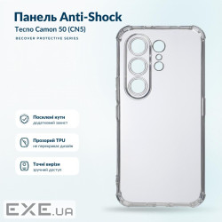 Чохол до мобільного телефона BeCover Anti-Shock Tecno Camon 50 (CN5) Clear (716090)