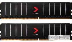 Пам"ять 8Gb x 2 (16Gb Kit) DDR4, 3600 MHz, PNY XLR8, Black, 18-20-20-40, 1.35V, (MD16GK2D4360018LP)