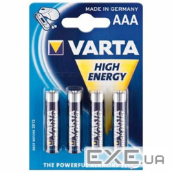 Батарейка Varta AAA Longlife Power лужна * 4 (04903121414)